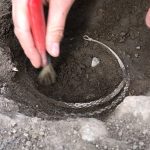 Vikingatida silverskatt hittad i Täby