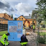 Carl von Linnés bakgård i Uppsala grävs ut