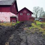 Arkeologi för avloppsledningar i Vendel