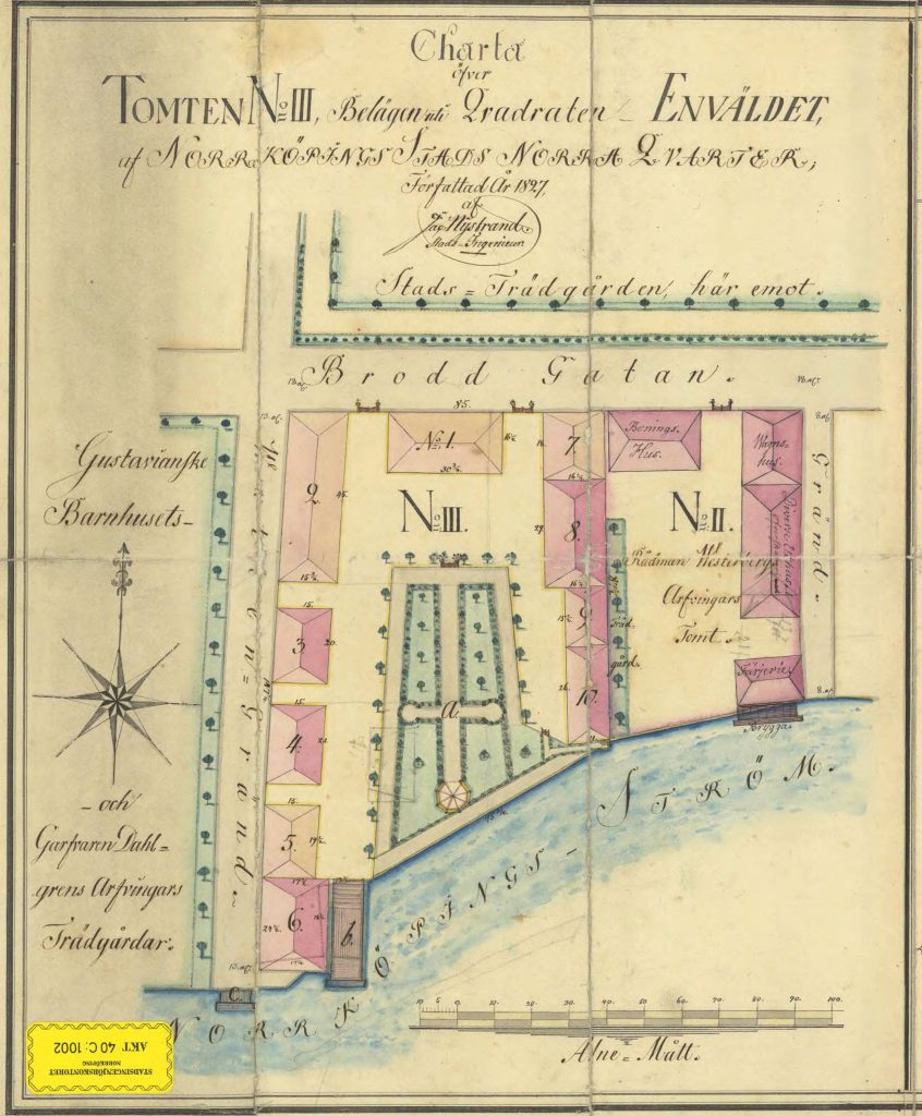 Karta från 1826