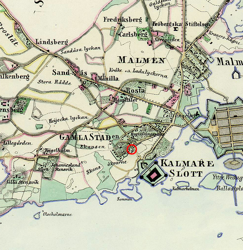 Kalmar karta 1854