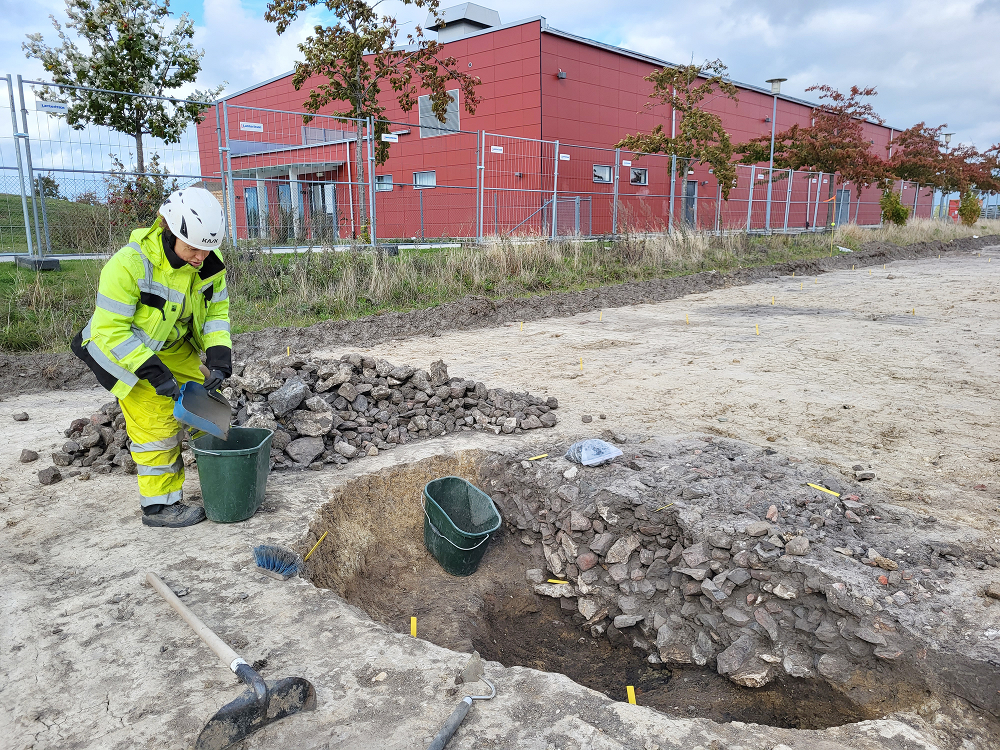 Undersökning av en kokgrop i Stora Hammar, Höllviken