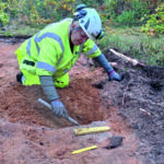 Boplatser, odlingsröse och ett gränsmärke