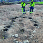 Neolitiska hus och vikingatida smedja